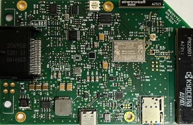 Carte électronique de télémétrie bus CAN avec module de communication cellulaire